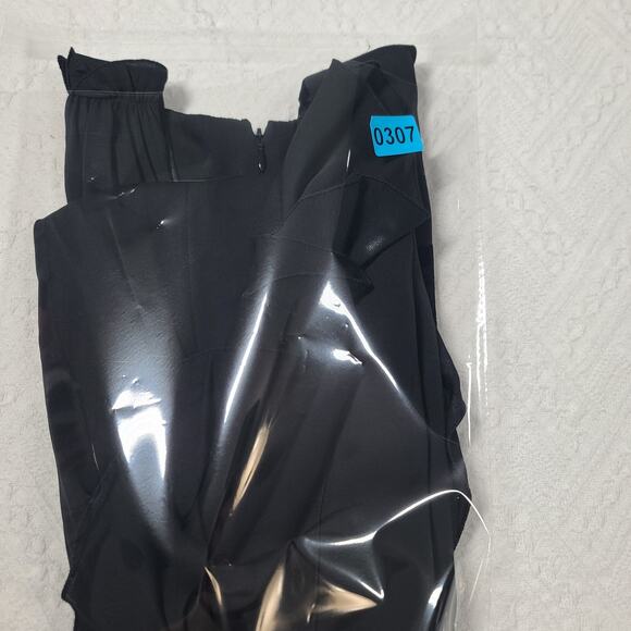 Elie Tahari Velvet burnout lace pattern black Whimsigoth witchy Fairy grunge - Picture 8 of 8